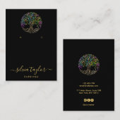 Boom van het Spiritueel levende Visitekaartje (Voorkant / Achterkant)