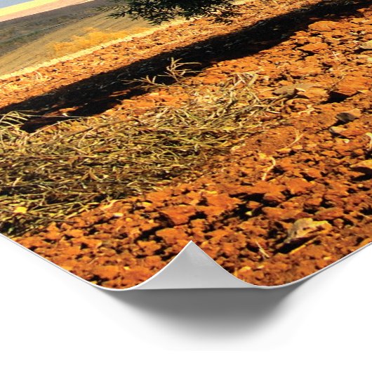 Boom van het veld poster (Hoek)