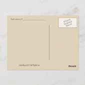 Boom van het verleden briefkaart (Achterkant)