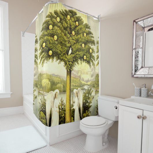 Boom van het zwemgordijn douchegordijn (In situ)