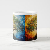 Boom van Kennis - olieverfschilderij Grote Koffiekop (Voorkant)