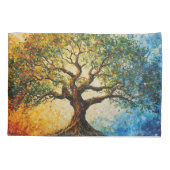 Boom van Kennis - olieverfschilderij Kussensloop (Achterkant)