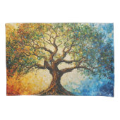 Boom van Kennis - olieverfschilderij Kussensloop (Voorkant)