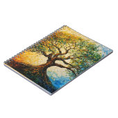Boom van Kennis - olieverfschilderij Notitieboek (Linkerzijde)