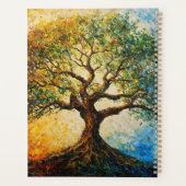 Boom van Kennis - olieverfschilderij Planner (Achterkant)
