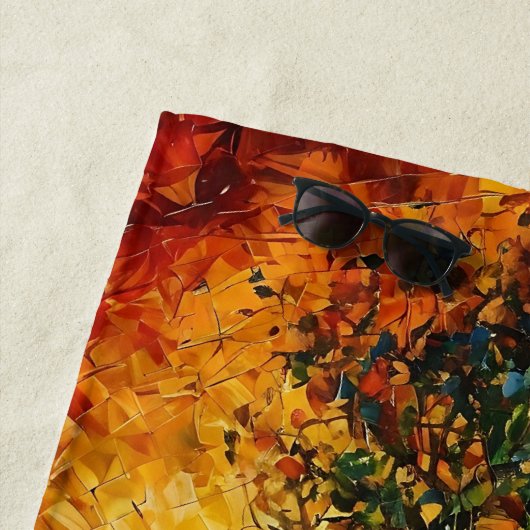 Boom van Kennis - olieverfschilderij Strandlaken (In situ)