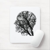 Boom van kennispsychologie muismat (Met muis)