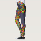 Boom van Leggings van het Ontwerp van het Dode Tat (Links)