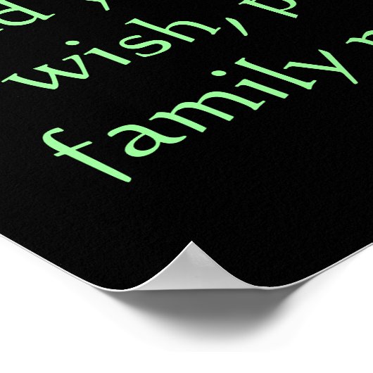 Boom van leven aanpassenABLE Poster (Hoek)