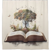 Boom van Leven en Geloof Douchegordijn (Voorkant)