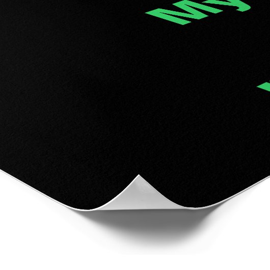 Boom van leven en gezondheid poster (Hoek)