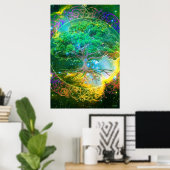 Boom van leven en gezondheid poster (Thuiskantoor)