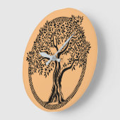 boom-van-leven-lijst-spiritueel grote klok (Hoek)