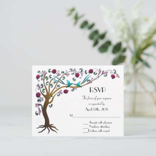 boom van leven RSVP (Staand voorkant)