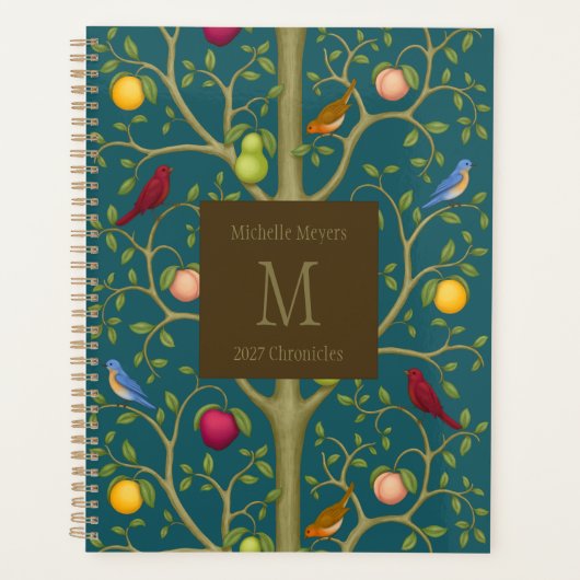 Boom van Levende Schatten Merken 8.5x11 Planner (Voorkant)