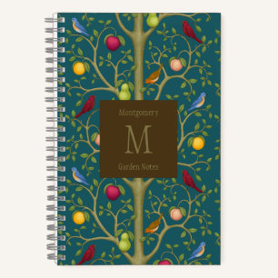 Boom van Levende Schatten Monogram 14x21,5 cm Notitieboek