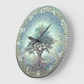 Boom van levensgrote klok (Hoek)