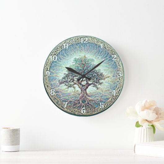 Boom van levensgrote klok (Huis)