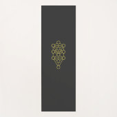 Boom van levensheilige meetkunde yogamat (Voorkant)