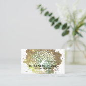 Boom van levenslange gezondheidspa holografisch gl visitekaartje (Staand voorkant)