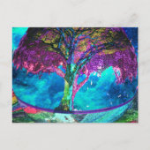 Boom van levensmedailles briefkaart (Voorkant)