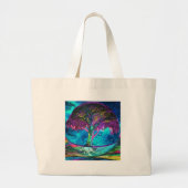 Boom van levensmedailles grote tote bag (Voorkant)