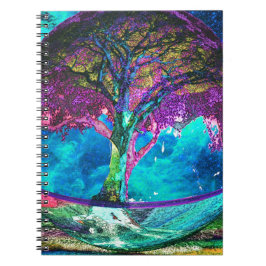 Boom van levensmedailles notitieboek