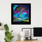 Boom van levensmedailles poster (Thuiskantoor)