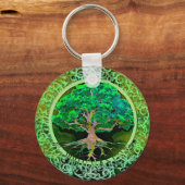 Boom van levenspatiënt sleutelhanger (Voorkant)