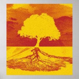 Boom van levensredding poster