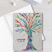 Boom van levensregenboogkleuren, aangepast 2022-pl planner