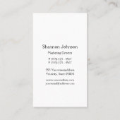 Boom van levensregenboogkleuren visitekaartje (Achterkant)