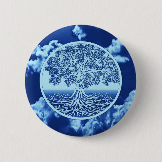 Boom van levenssoep ronde button 5,7 cm