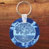 Boom van levenssoep sleutelhanger (Voorkant)