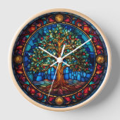 Boom van levenswandklok (Voorkant)