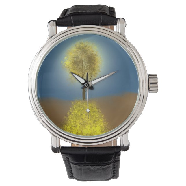 Boom van Licht Horloge (Voorkant)