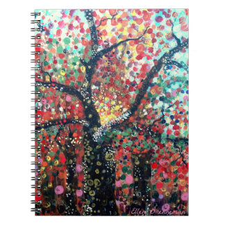 Boom van lichte laptop notitieboek