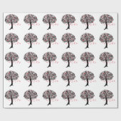 Boom van liefde cadeauverpakking cadeaupapier (Vlak)