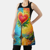 Boom van liefde en levensontwerp schort (Insitu)