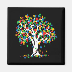 Boom van LIFE Autism Awareness Month Fun ASD Suppo Magneet