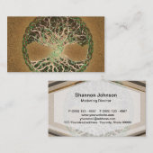 Boom van Life Brown Visitekaartje (Voorkant / Achterkant)