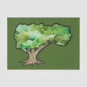 Boom van Life Earth Day Tree Hugger Natuur Lover Tissuepapier (Voorkant)