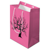 Boom van Life Gift Bag - Aangepaste kleuren Medium Cadeauzakje (Voorkant Gekanteld)