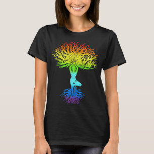 Boom van Life Haka Om Wife Yoga Vrikshasana Hatha T-shirt