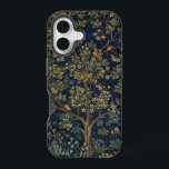Boom van Life Hoesje-Mate iPhone Case iPhone 16 Hoesje<br><div class="desc">De "Boom van het Leven" is een van de bekendste werken van William Morris. Je kunt zijn aandacht gemakkelijk zien op detail in deze prachtige tapijt, waarvan de symbolische betekenis, volgens het Bijbelse verhaal van Adam en Eva, eeuwigdurend leven of onsterfelijkheid is. William Morris (24 maart 1834 - 3 oktober...</div>