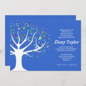 Boom van Life Joodse Baby Noaming Kaart (Voorkant / Achterkant)