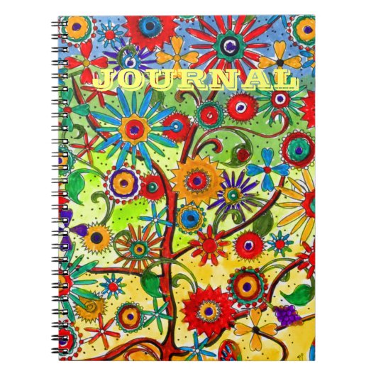 Boom van Life-journaal Notitieboek (Voorkant)