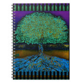 Boom van Life-kunst Notitieboek (Voorkant)