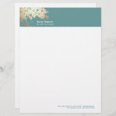 Boom van Life Logo Health and Wellness Custom Briefhoofd (Voorkant / Achterkant)