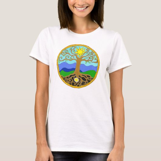 Boom van Life Mandala T-shirt (Voorkant)